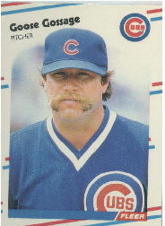 1988 Fleer Update Baseball Cards       076      Goose Gossage